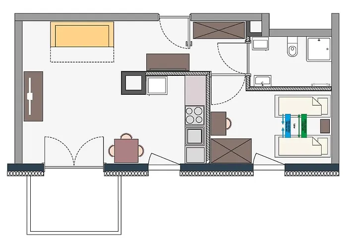 Malta Premium Apartment, Free Parking, Self Check-in 24h, Air-conditioning *